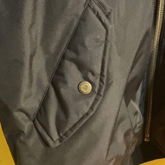 SPIRE Mens Flight Bomber Jacket Fighter Pilot Uniform Coat Patches 2xL - Picture 8 of 11